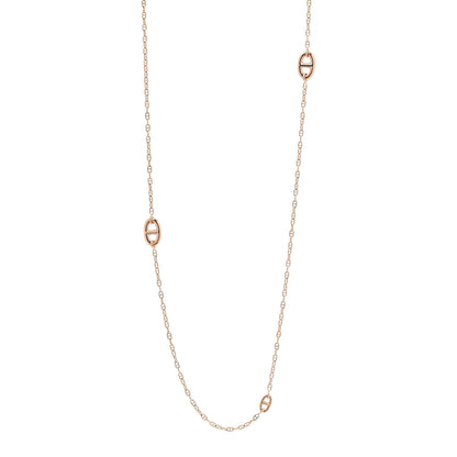 Hermes 18K Rose Gold Farandole Necklace 80 1 of 5