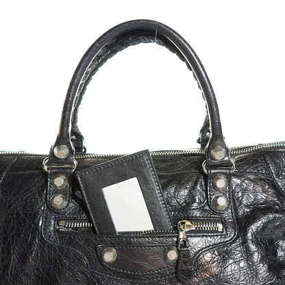 Balenciaga Agneau Giant 21 Silver Hardware Work Black 12 of 12