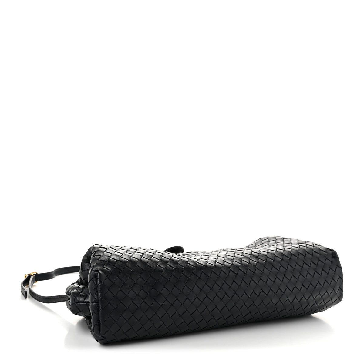 Bottega Veneta Nappa Intrecciato Maxi The Lauren 1980 Clutch Midnight 5 of 11