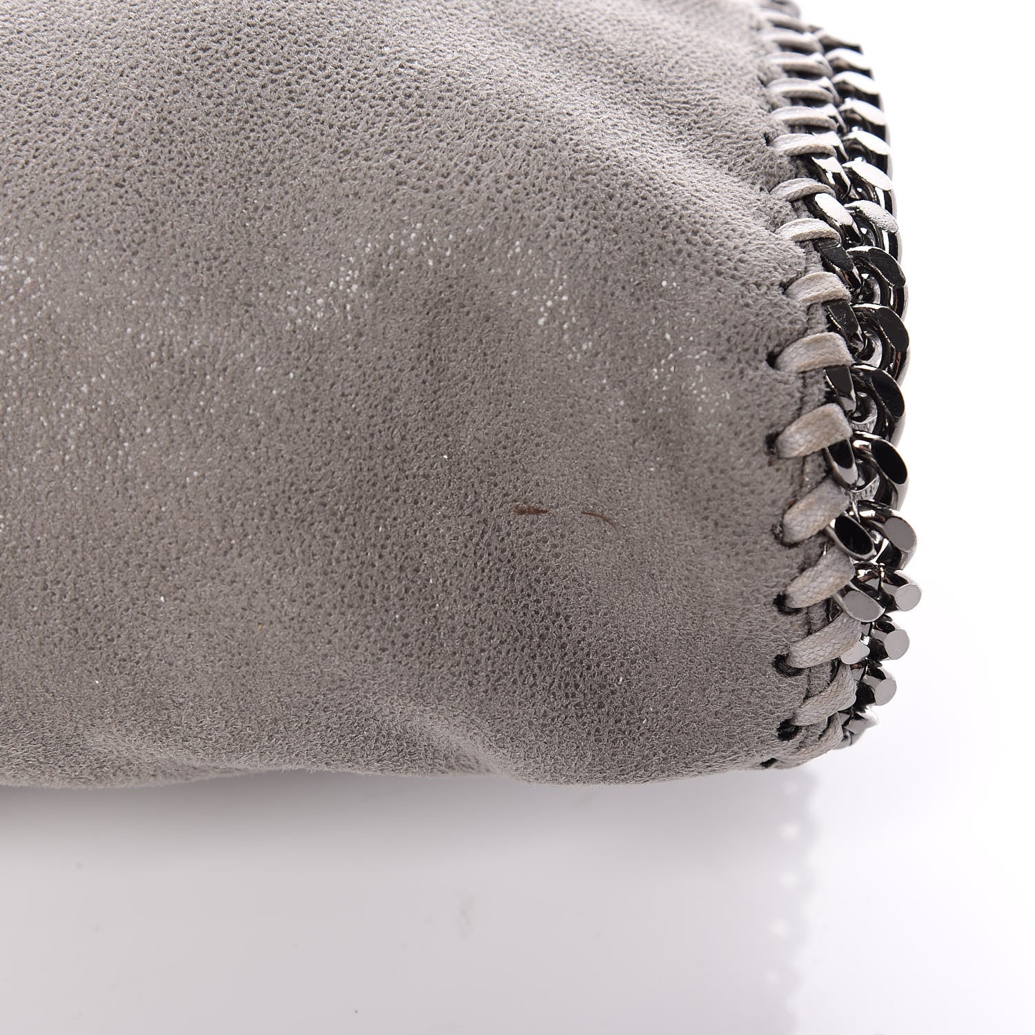 Stella McCartney Shaggy Deer Falabella Fold Over Tote Grey 11 of 11