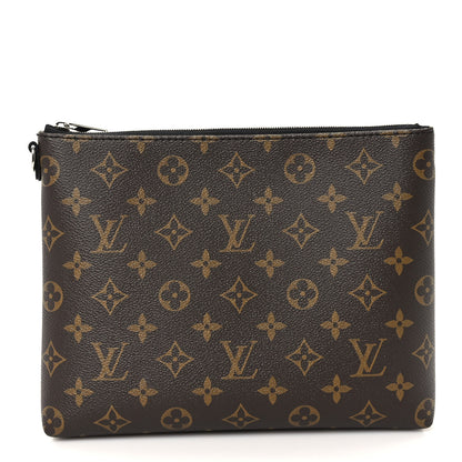 Louis Vuitton Monogram CarryAll Travel Pochette Black 1 of 9