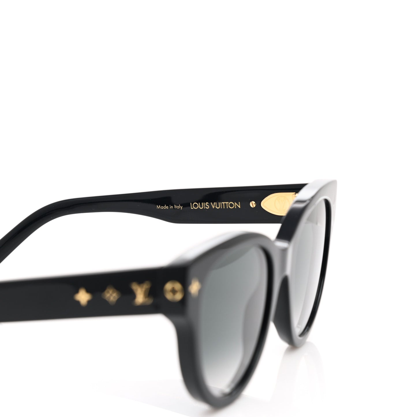 Acetate My Monogram Square Sunglasses Z1526W Black