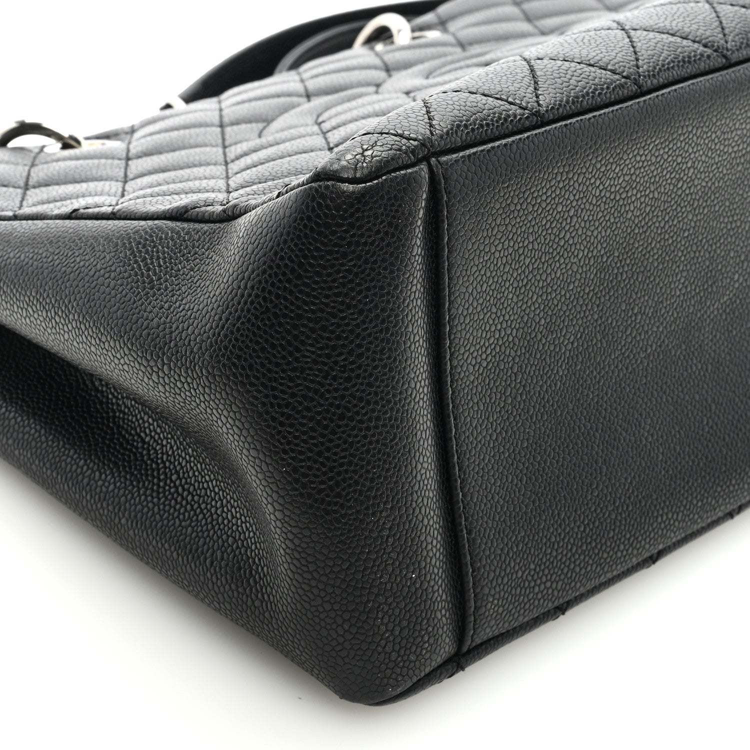 Chanel Caviar Quilted Grand Shopping Tote GST 9 of 10
