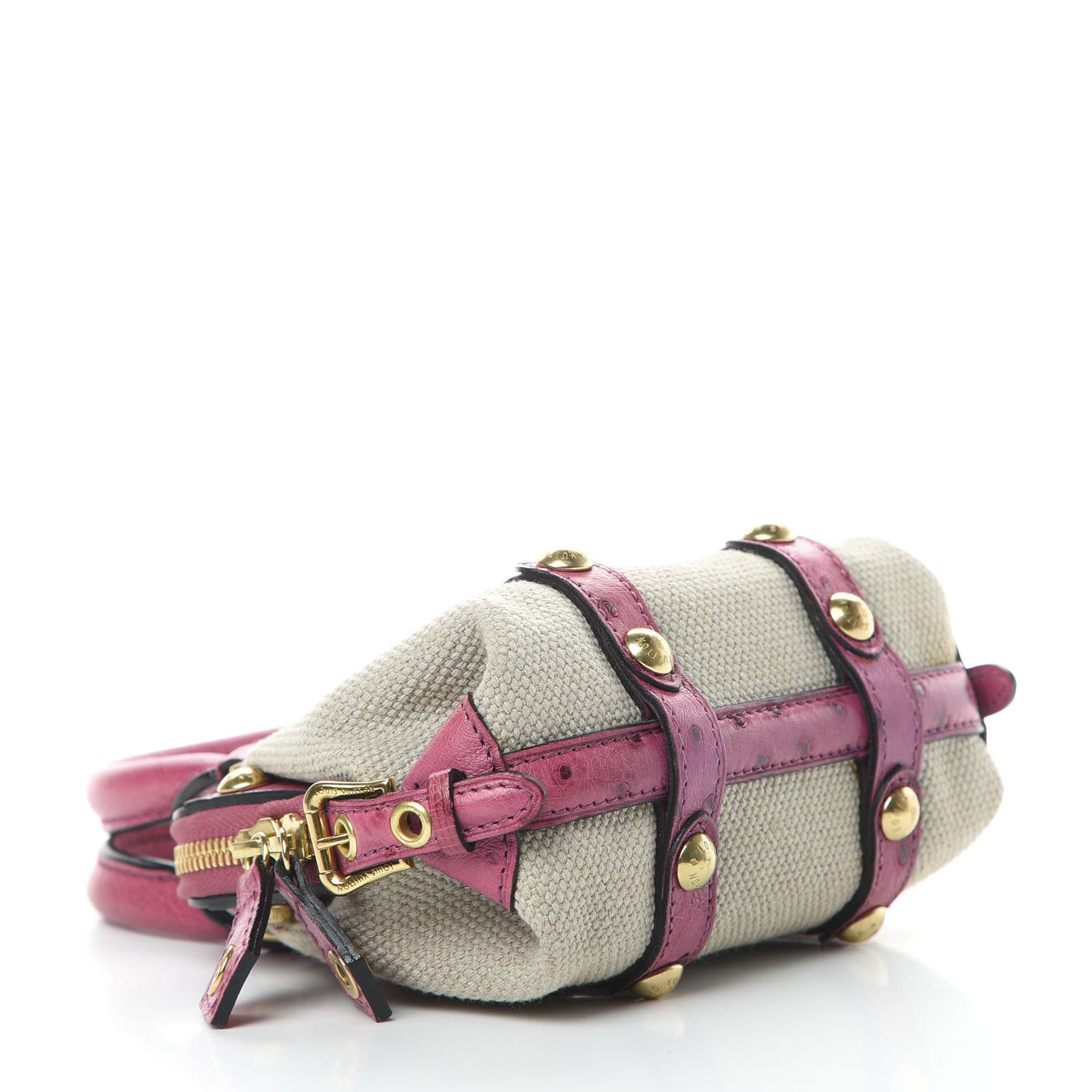 Louis Vuitton Toile Ostrich Trianon Sac de Nuit PM Lilac 4 of 7