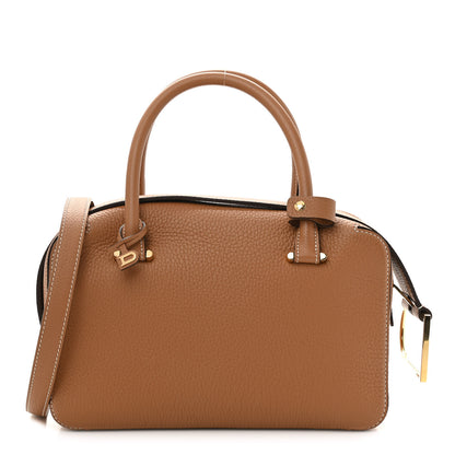 Delvaux Grained Bullskin Cool Box MM Satchel Vegetal Ivory 1 of 9