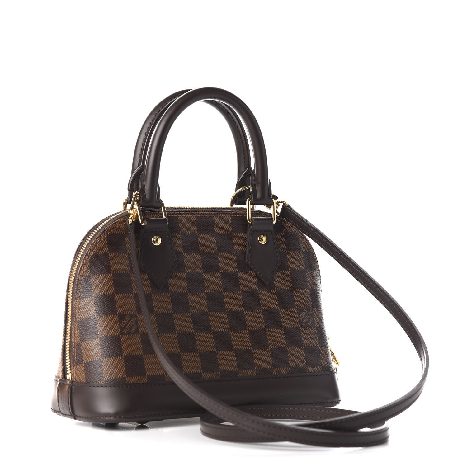 Louis Vuitton Damier Ebene Alma BB 2 of 10