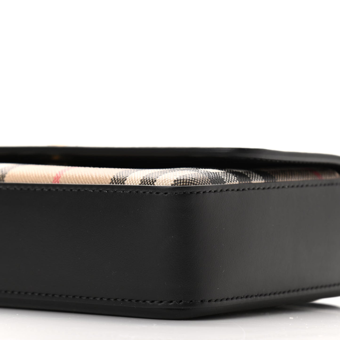 Calfskin Vintage Check New Hampshire Bag Black