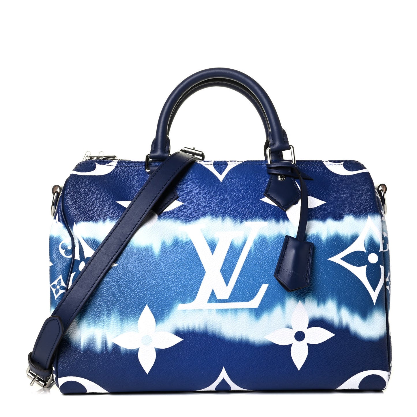 Monogram Escale Speedy Bandouliere 30 Blue