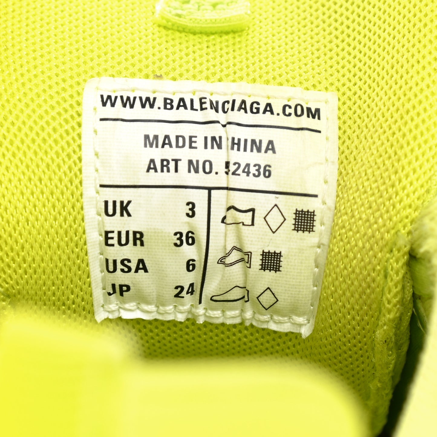 Mesh Nylon Womens Track Sneakers 36 Lime