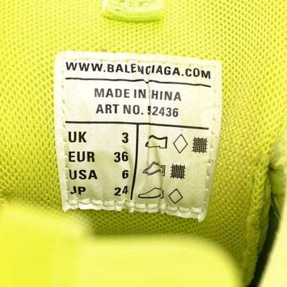 Balenciaga Mesh Nylon Womens Track Sneakers 36 Lime 8 of 12