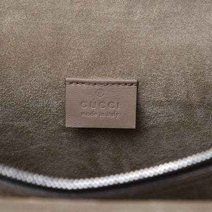 Gucci GG Supreme Monogram Medium Dionysus Shoulder Bag Taupe 6 of 9
