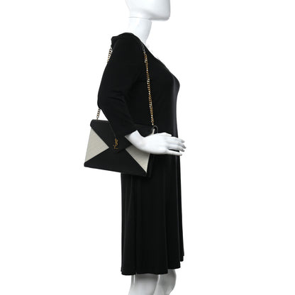 Saint Laurent Vintage Lambskin Gaby Chain Bag Black 2 of 6