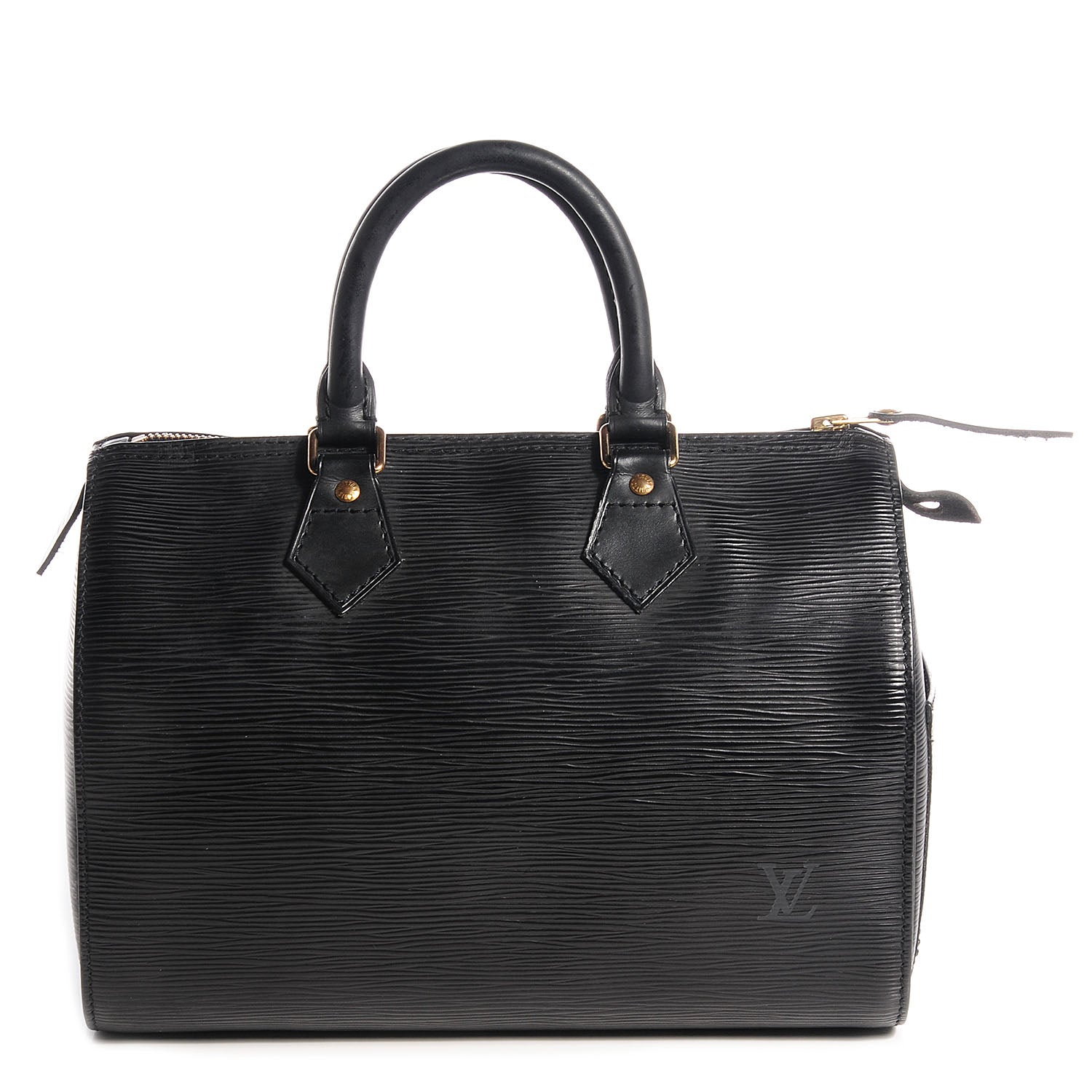 Louis Vuitton Epi Speedy 25 Black 1 of 7