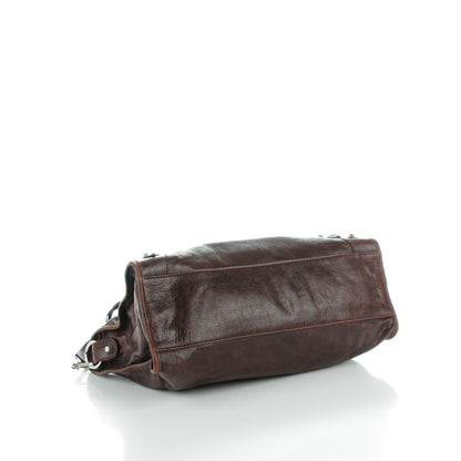 Balenciaga Agneau Giant 12 Silver Hardware City Cigare Fonce 4 of 8