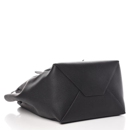 Celine Soft Grained Calfskin Medium Belt Cabas Phantom Black 4 of 9