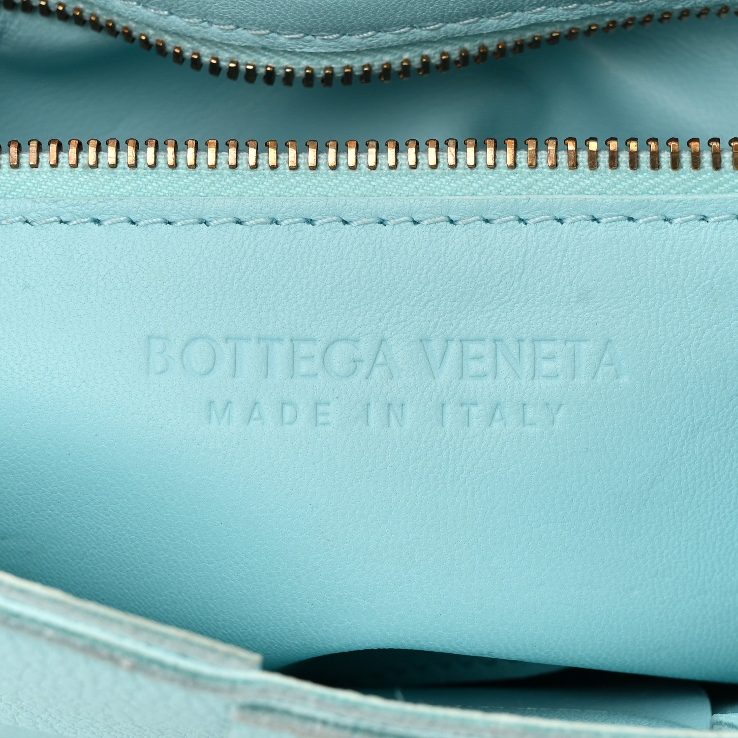 Bottega Veneta Grained Calfskin Maxi Intrecciato Cassette Crossbody Bag Pale Blue 6 of 10