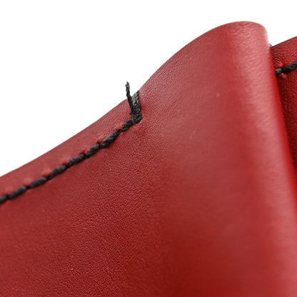 Christian Dior Calfskin Studded J'Adior Shoulder Strap Deep Red 5 of 6