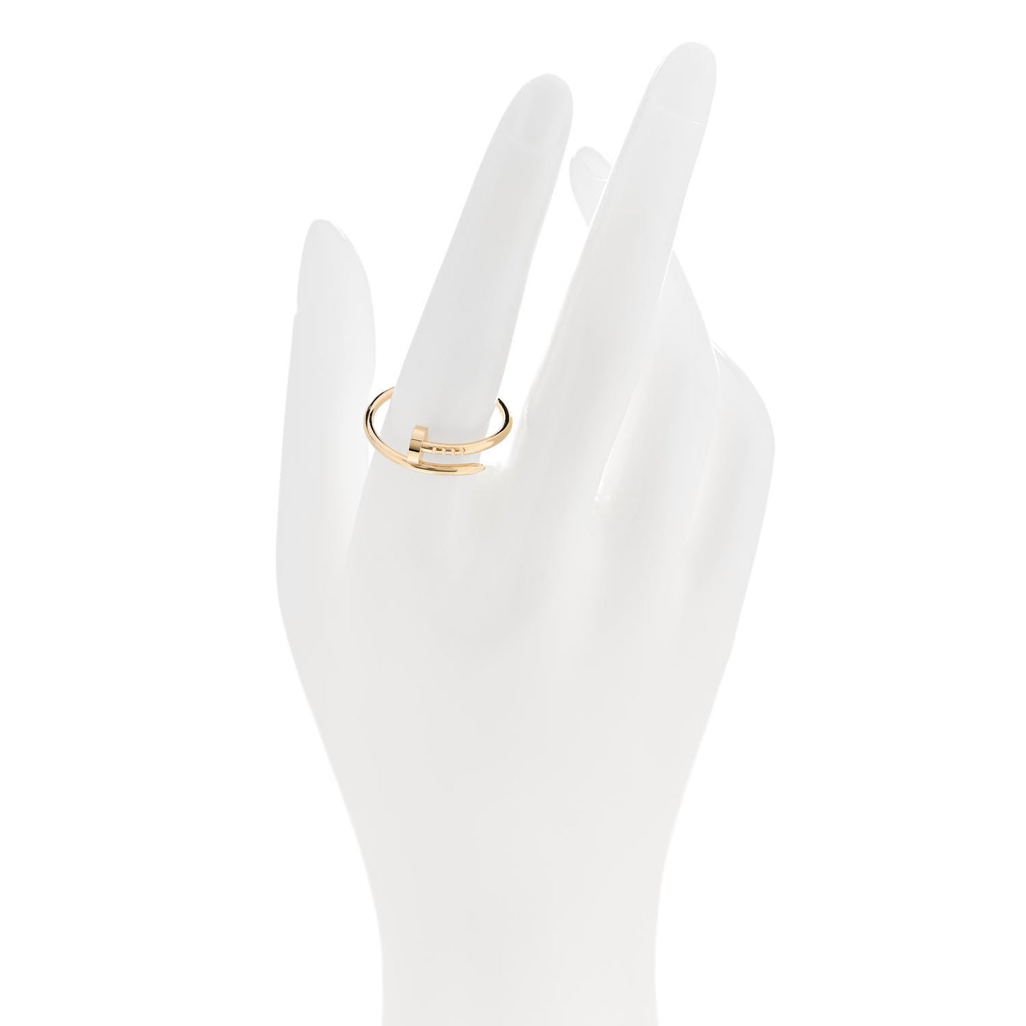 18K Yellow Gold Small Juste Un Clou Ring 60 9