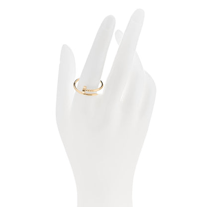 Cartier 18K Yellow Gold Small Juste Un Clou Ring 60 9 2 of 5