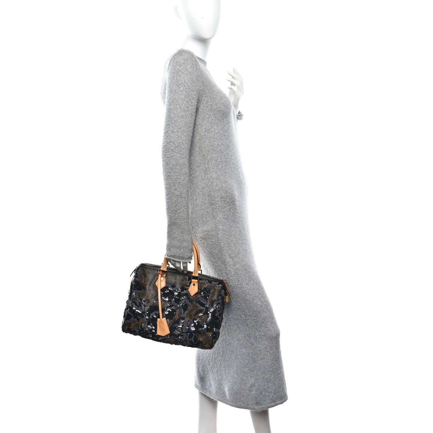 Monogram Fleur De Jais Sequins Speedy 30