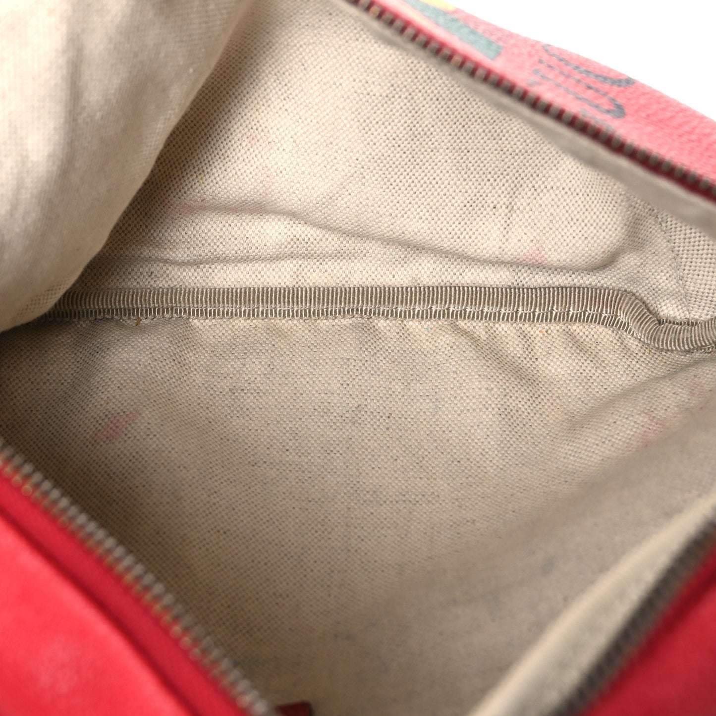 Grained Calfskin Logo Belt Bag Hibiscus Red Hibiscus Red