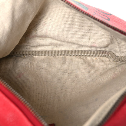 Gucci Grained Calfskin Logo Belt Bag Hibiscus Red Hibiscus Red 5 of 11
