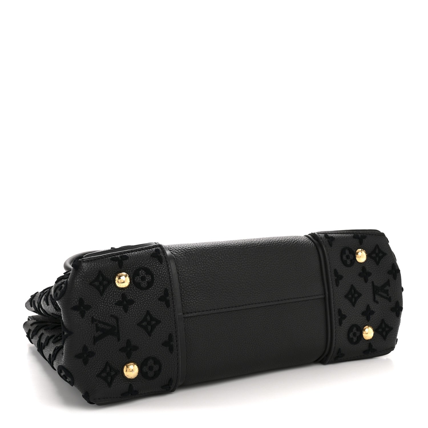 Louis Vuitton Veau Cachemire Tote W PM Black 4 of 14