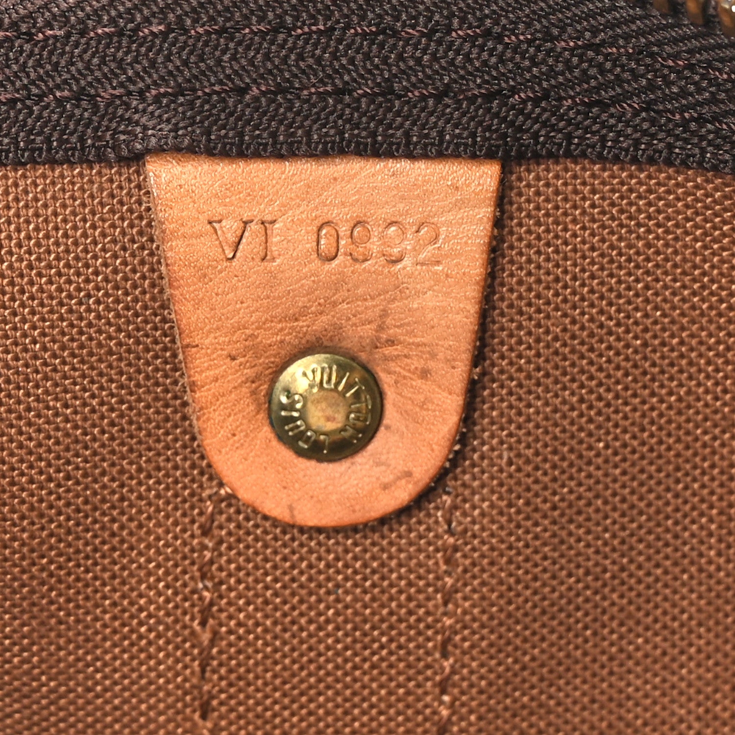 Louis Vuitton Monogram Keepall Bandouliere 55 5 of 12