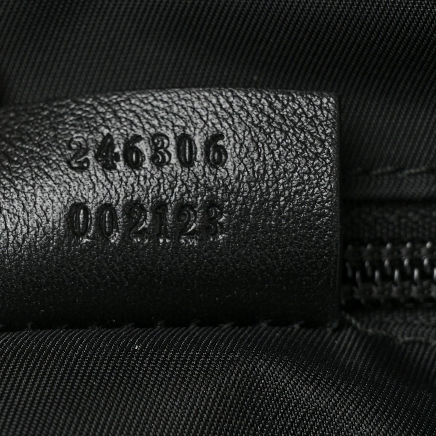 Coated Canvas Interlocking G Duffle Bag Black