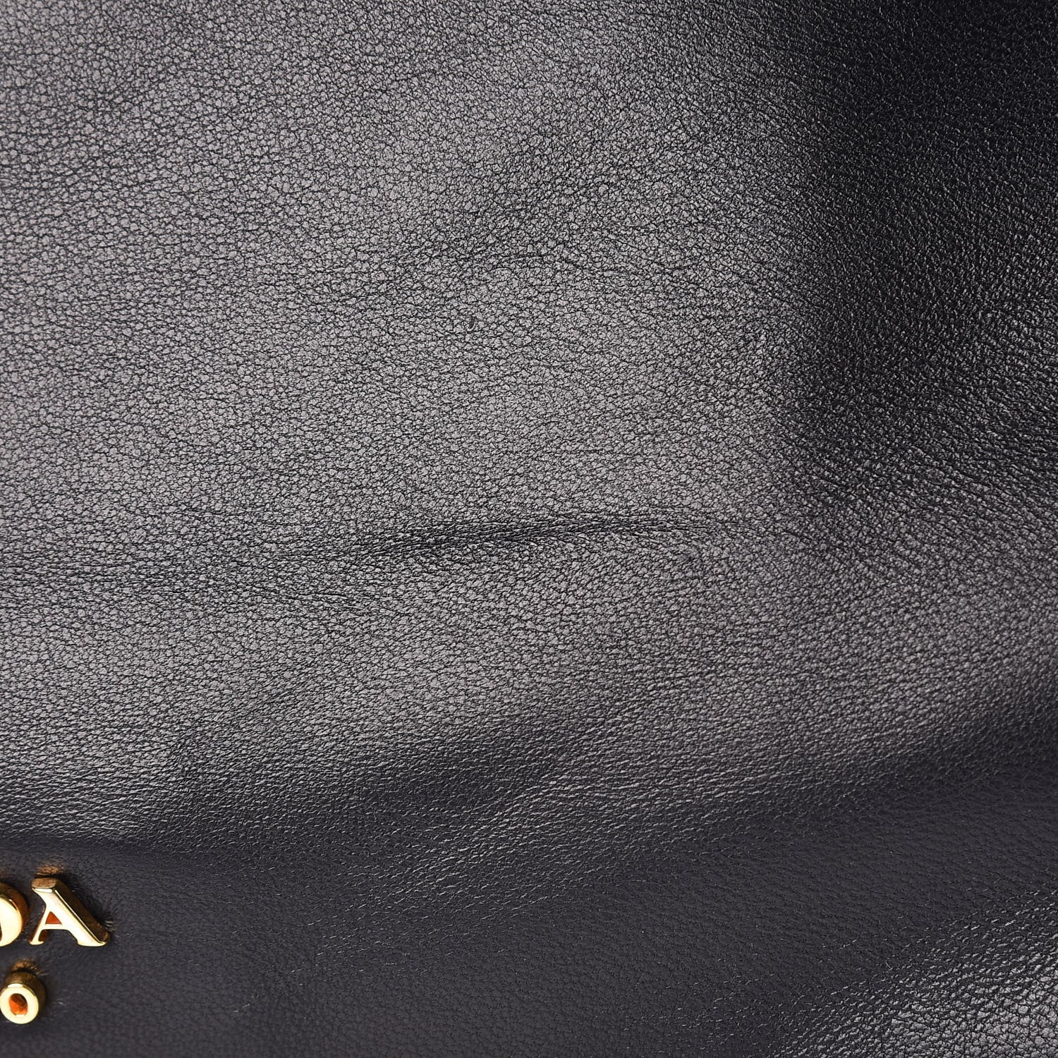 Prada Soft Calf Clutch Black 12 of 12