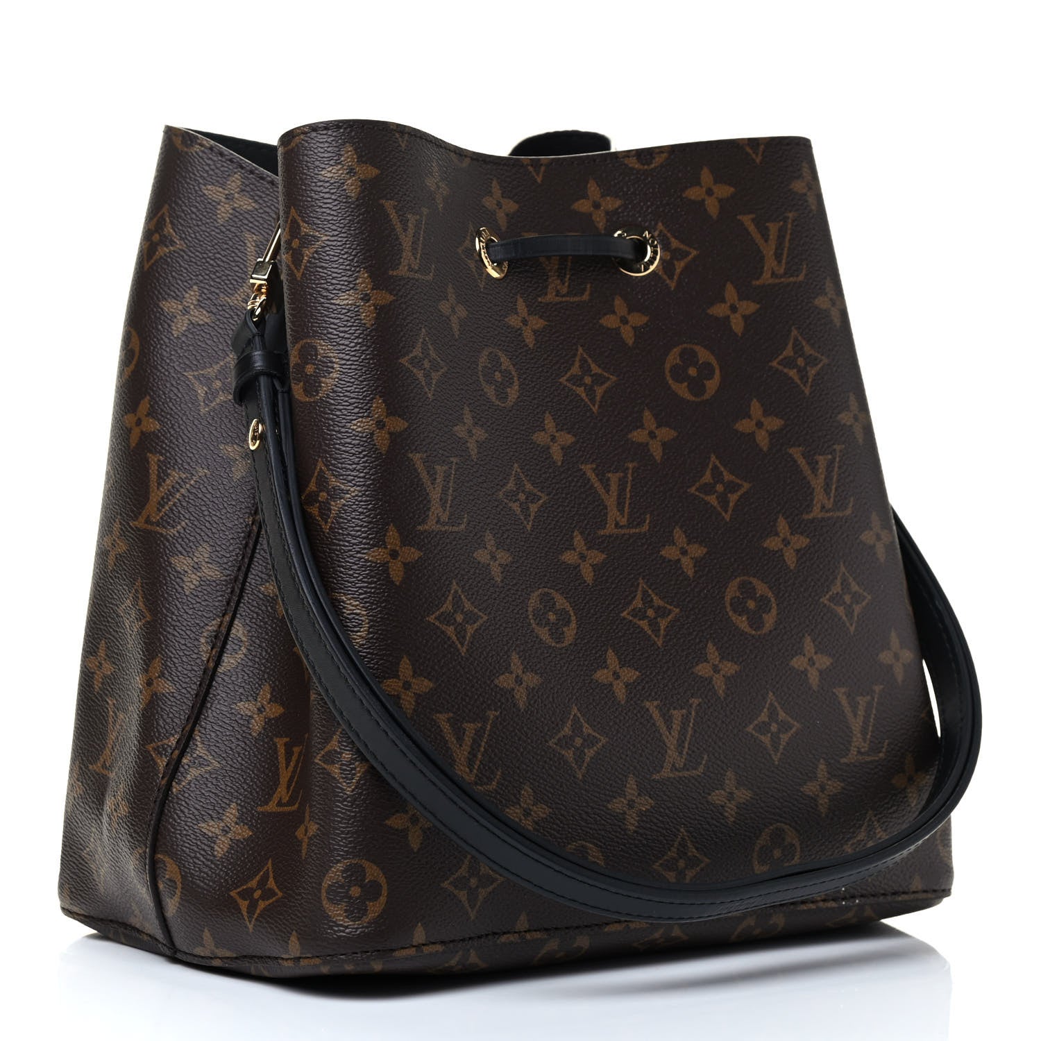 Louis Vuitton Monogram Neonoe MM Black 2 of 4
