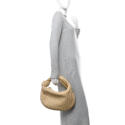 Bottega Veneta Nappa Intrecciato Teen Jodie Hobo Porridge 2 of 10