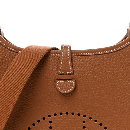 Hermes Taurillon Clemence Evelyne TPM Gold 7 of 10