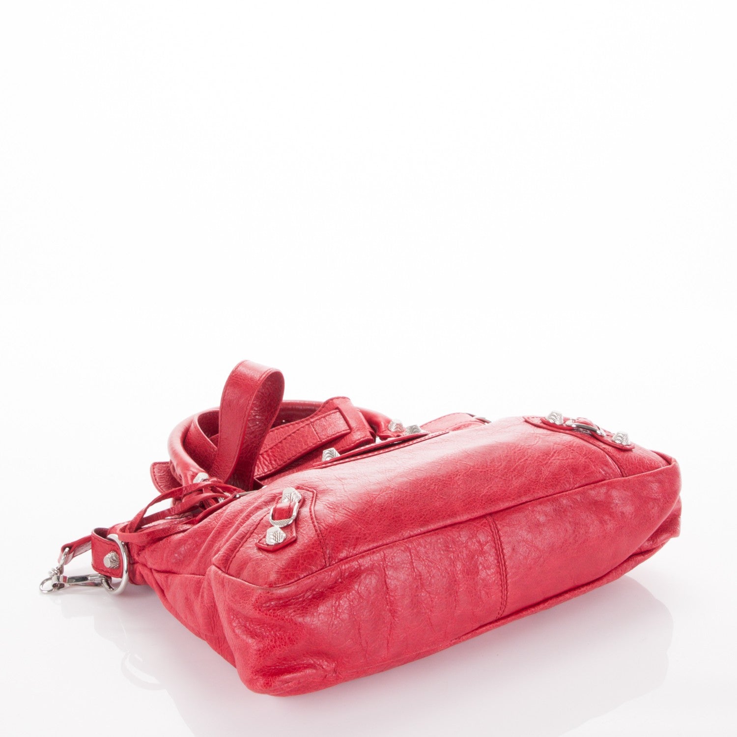 Balenciaga Agneau Giant 12 Silver Hardware Town Rouge Coquelicot 5 of 8