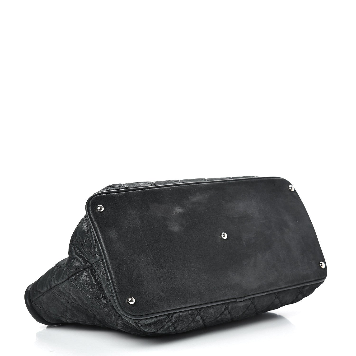 Chanel Iridescent Calfskin Quilted Sea Hit Tote Black 3 of 14