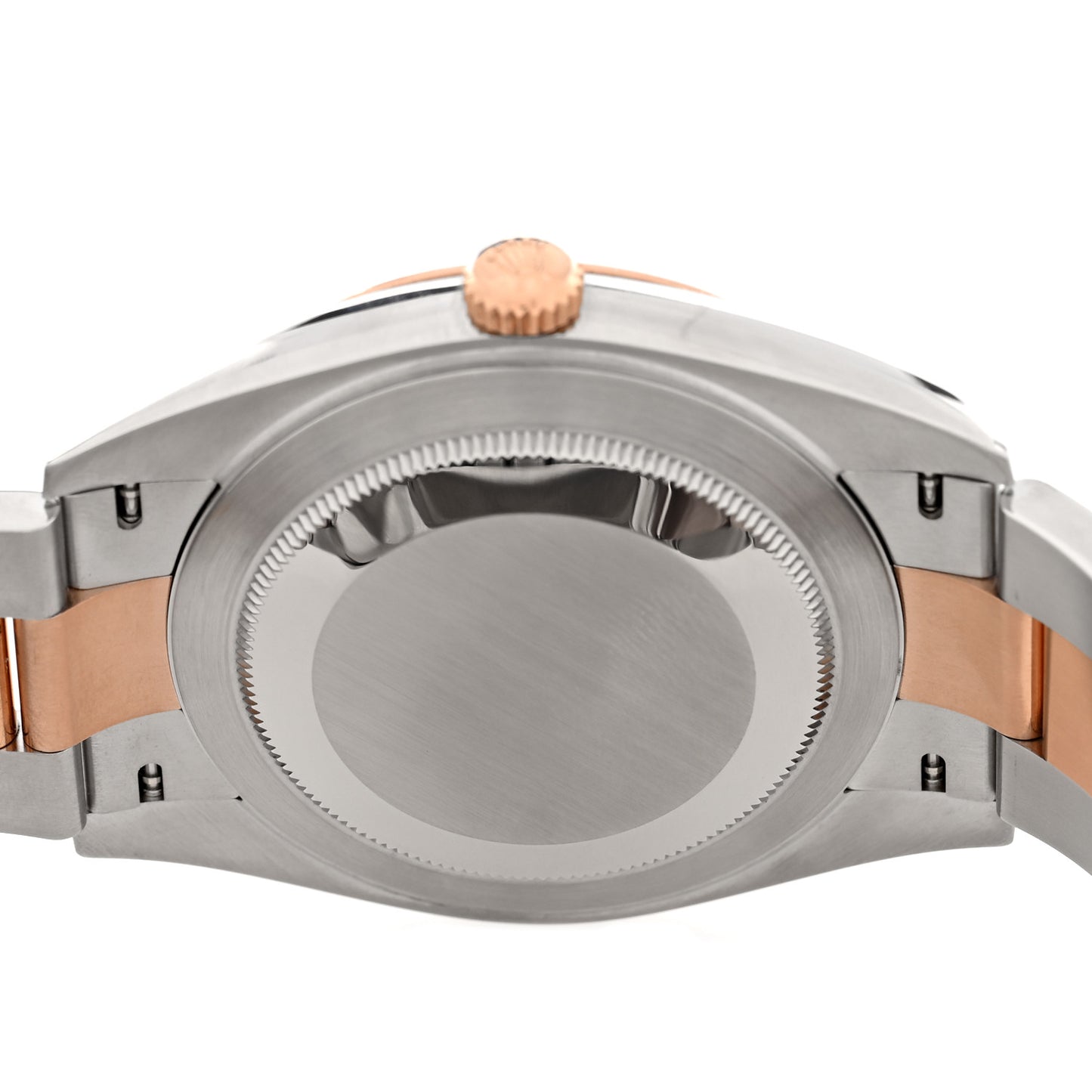 Stainless Steel 18K Everose Gold 41mm Oyster Perpetual Wimbledon Datejust Watch Slate 126331