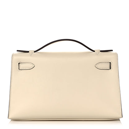 Hermes Swift Kelly Pochette Clutch Nata 5 of 28