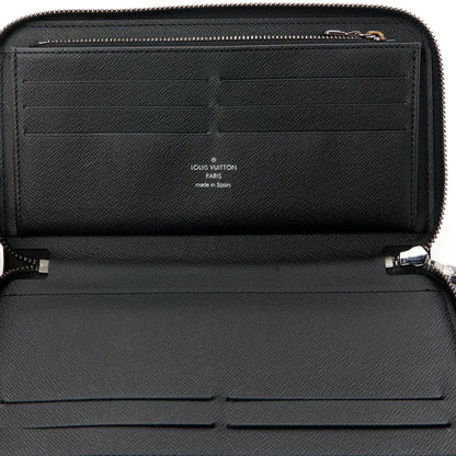 Louis Vuitton Monogram Eclipse Zippy Organizer Wallet 6 of 12
