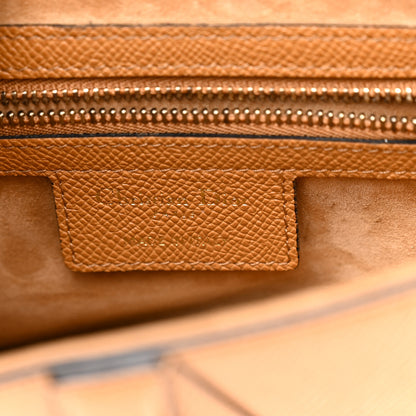 Christian Dior Grained Calfskin Saddle Bag Camello 5 of 9