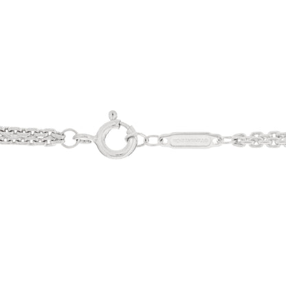 Tiffany Sterling Silver Double HardWear Link Pendant Necklace 3 of 3