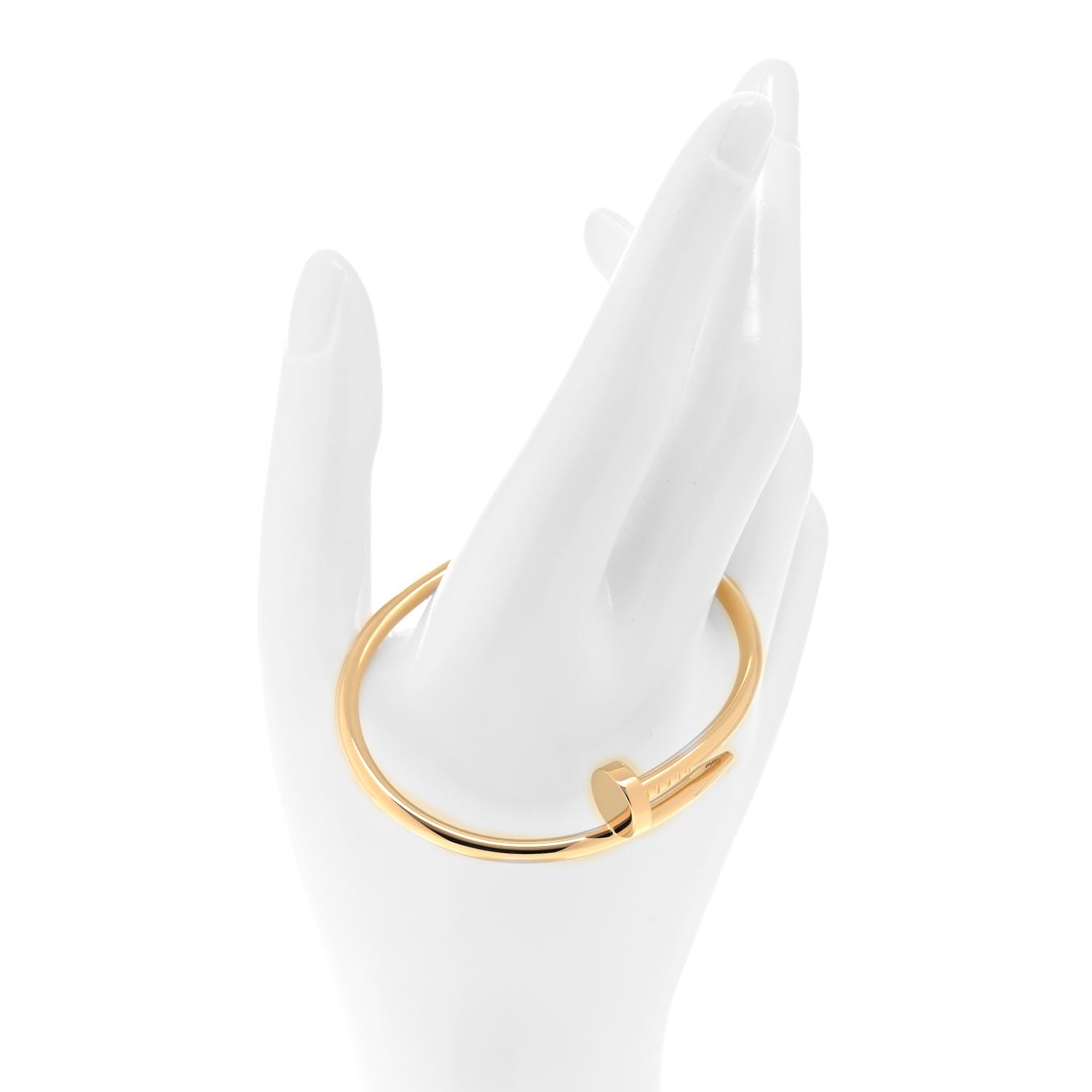 Cartier 18K Yellow Gold Juste Un Clou Bracelet 17 2 of 5