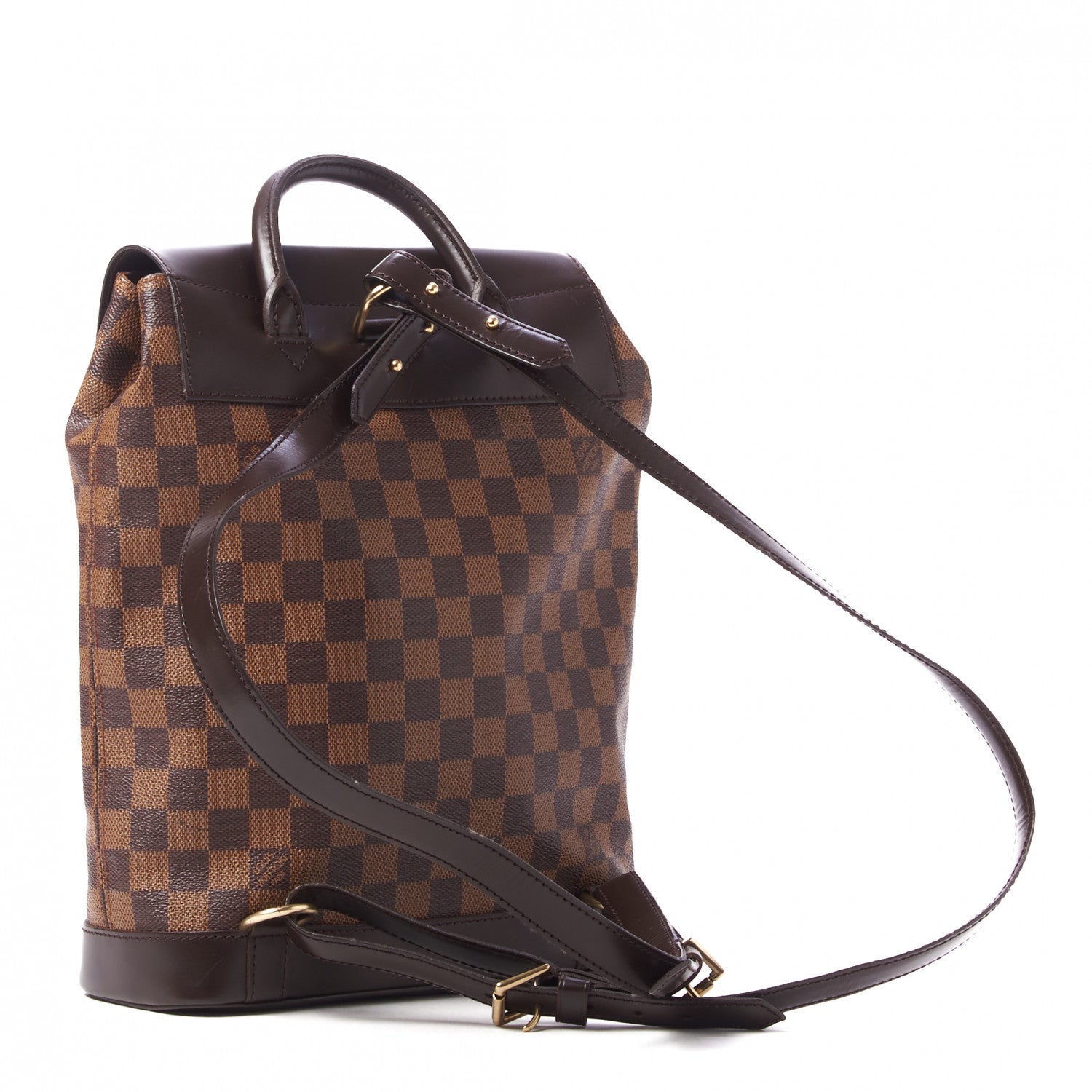 Louis Vuitton Damier Ebene Soho Backpack 3 of 9