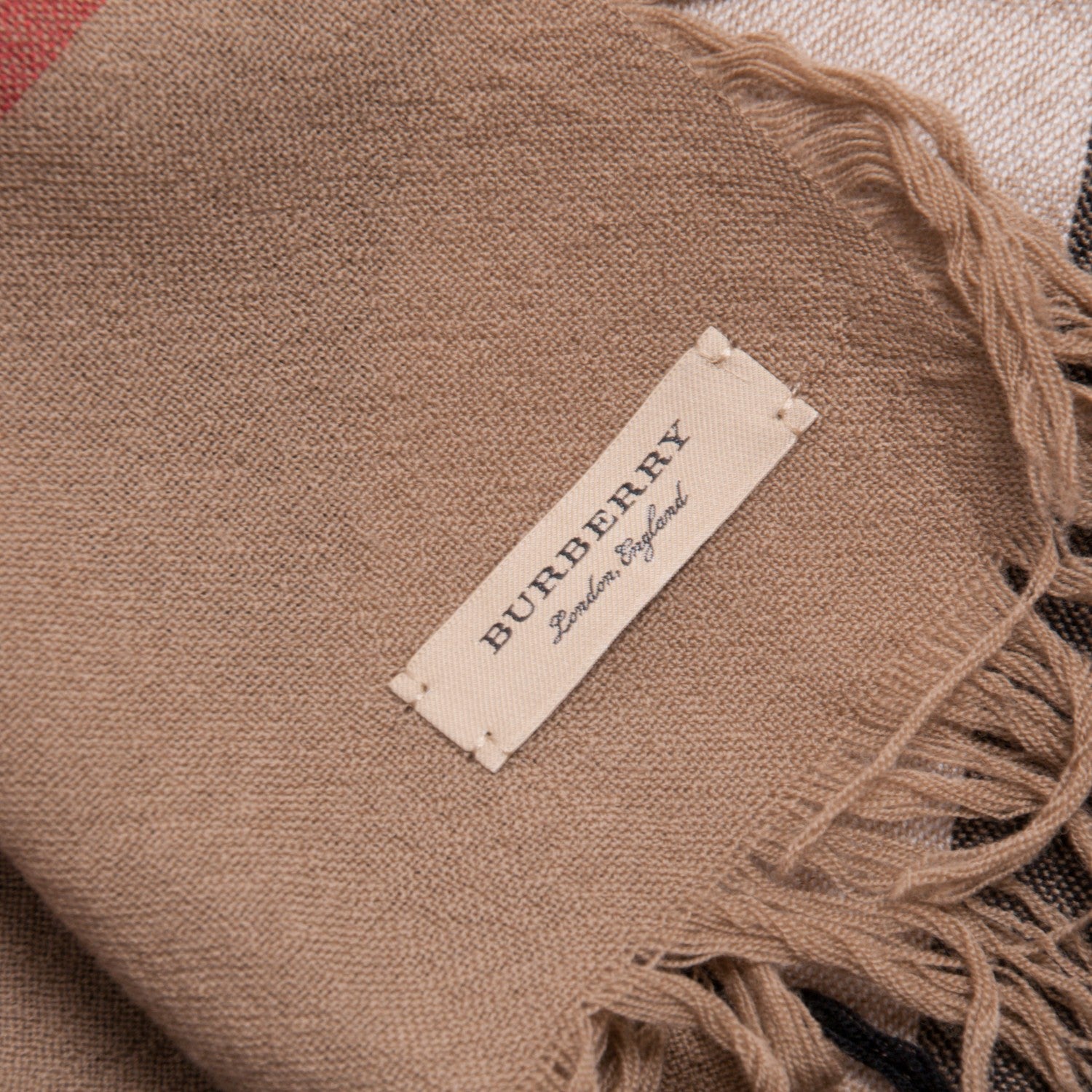 Burberry Merino Wool House Check Scarf 3 of 4