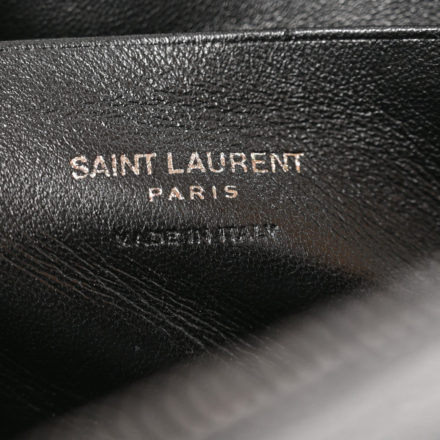 Saint Laurent Grain De Poudre Matelasse Monochrome Monogram Mini Lou Camera Bag Black 6 of 10