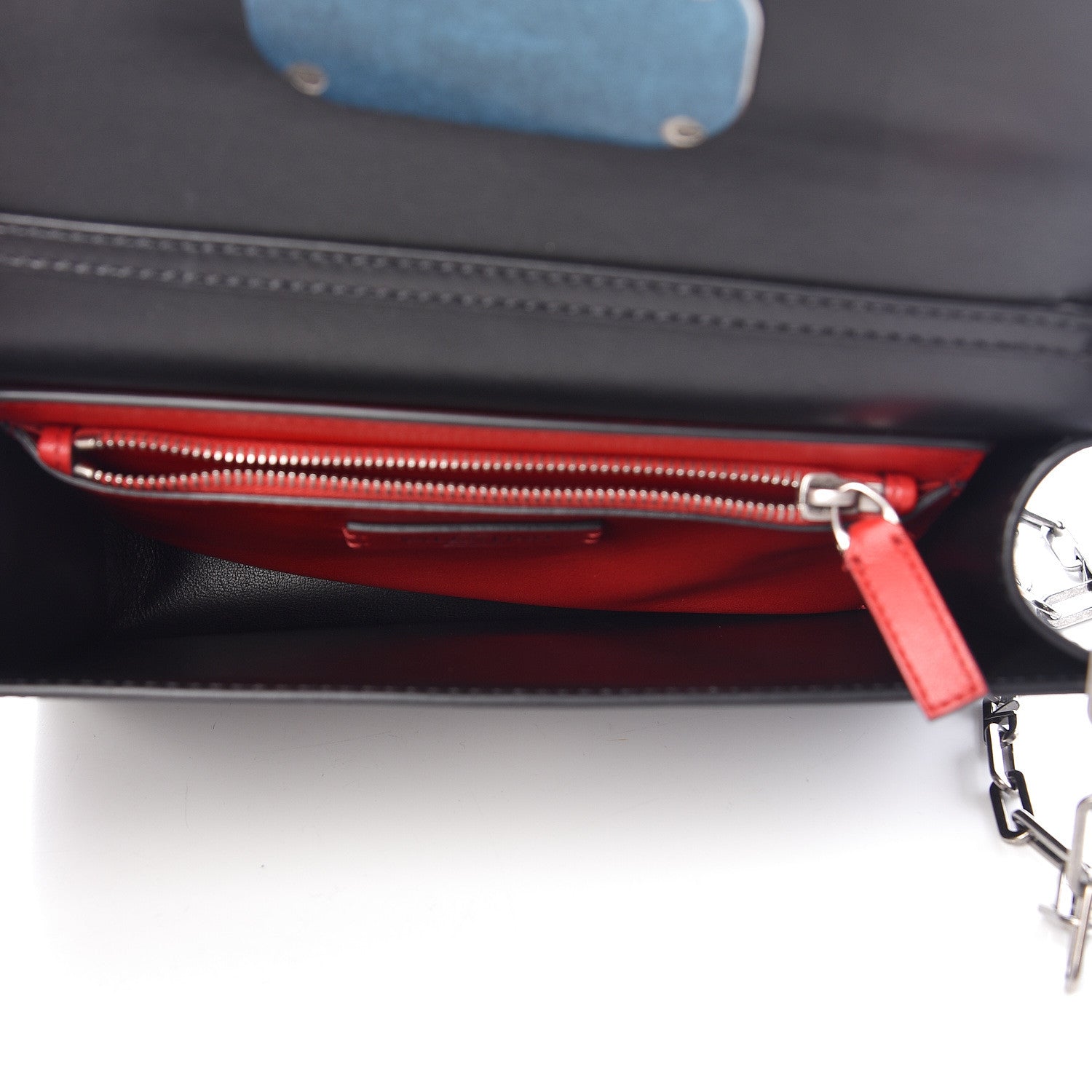 Valentino Garavani Calfskin VCase Shoulder Bag Black 5 of 11