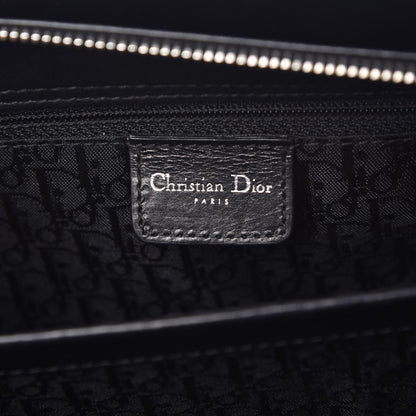Christian Dior Calfskin Cannage Stitched East West Lady Dior Black 6 of 11