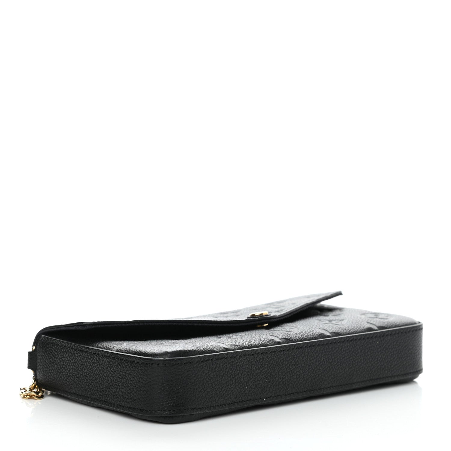 Louis Vuitton Empreinte Pochette Felicie Chain Wallet Black 4 of 8