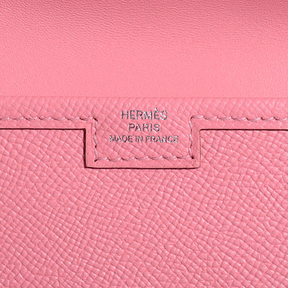 Hermes Epsom Jige Elan 29 Clutch Rose Confetti 8 of 10