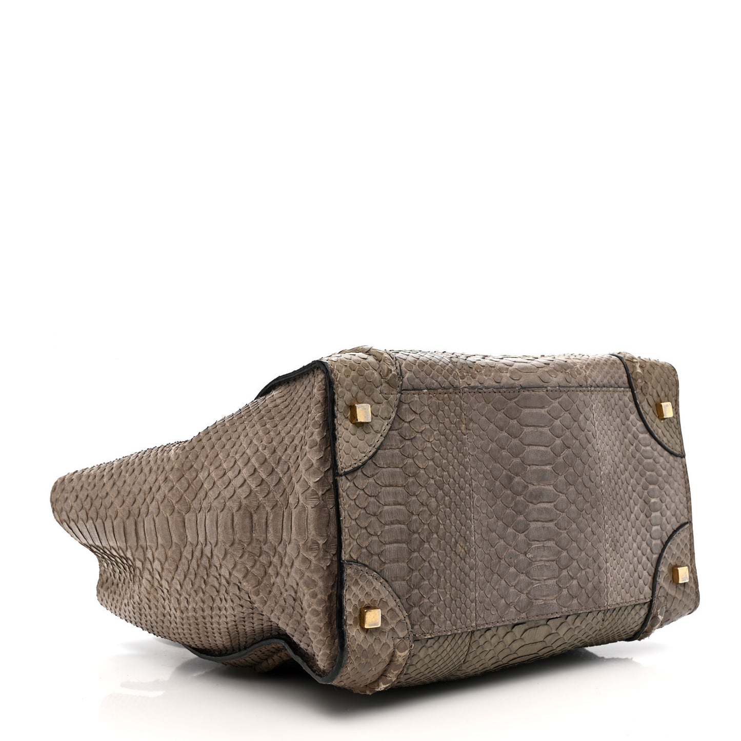 Snakeskin Mini Luggage Grey