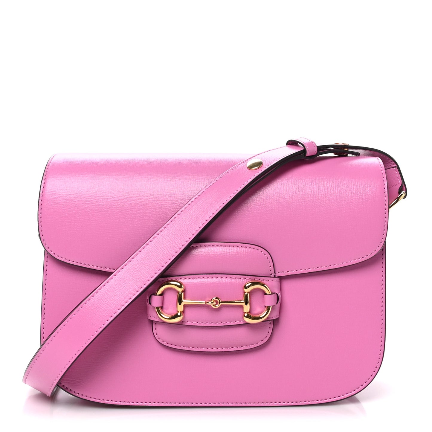 Azalea Calfskin Horsebit 1955 Shoulder Bag Libre Pink